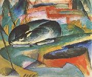 Franz Marc, Sleeping Deer (mk34)